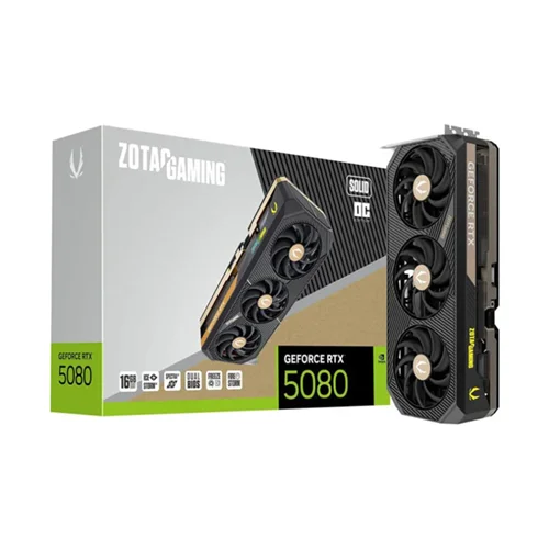 کارت گرافیک گیمینگ زوتک مدل GeForce RTX 5080 SOLID OC