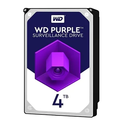 هارد اینترنال 3.5 اینچ وسترن دیجیتال Purple 256MB 4TB